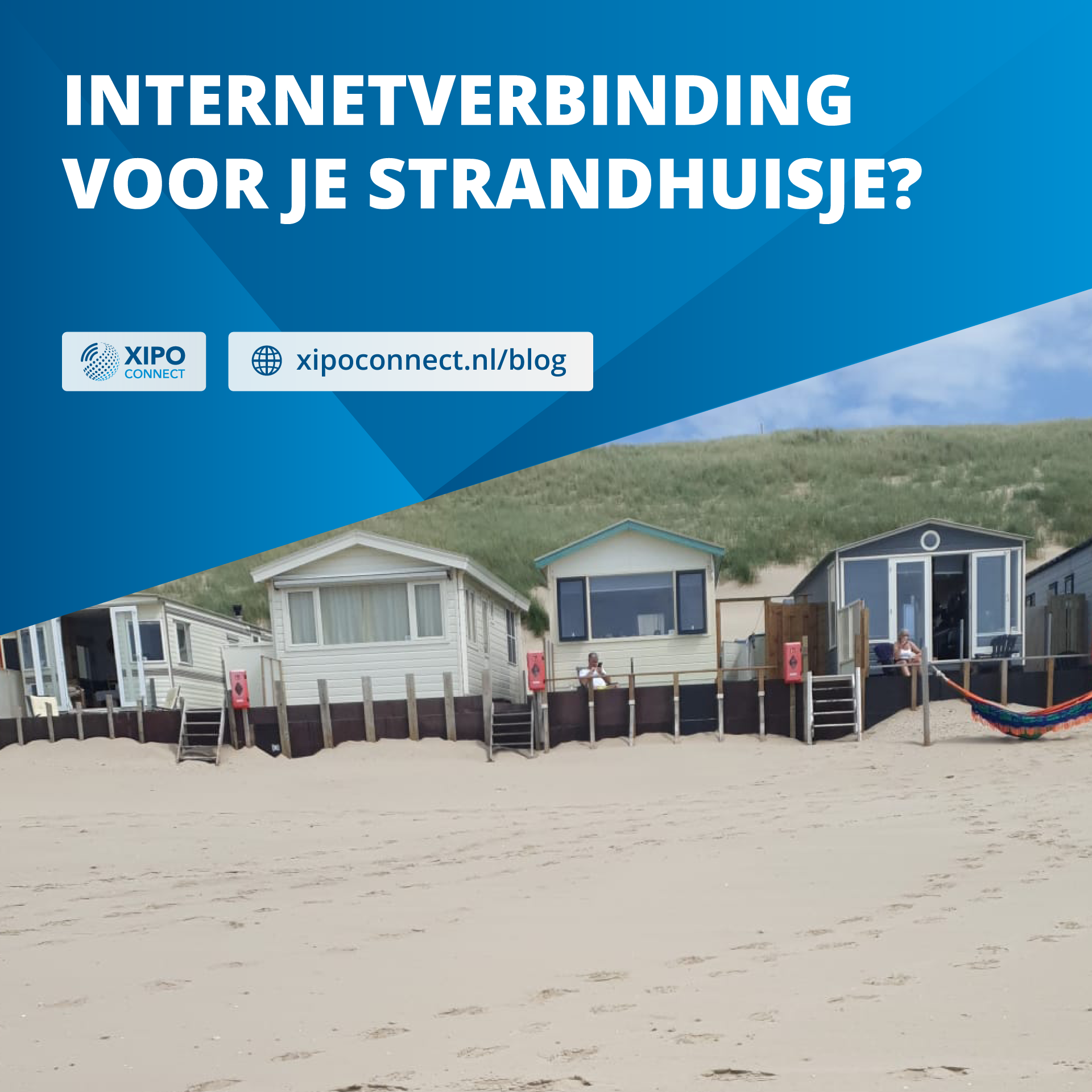 Internet verbinding voor strandhuisje?