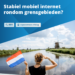 stabiel mobiel internet rondom grensgebieden