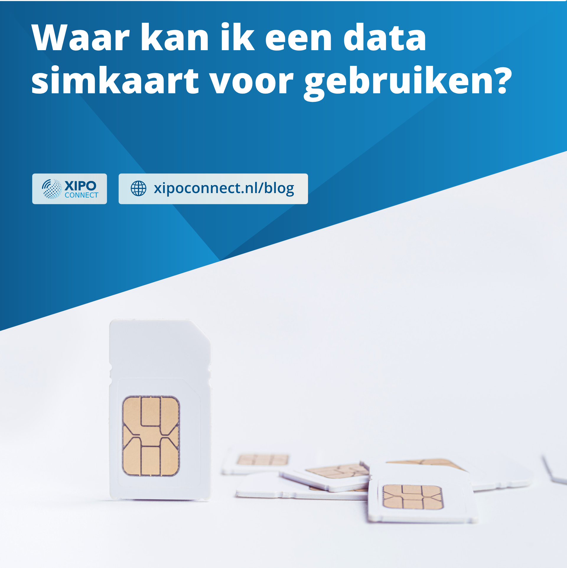 Waar kan ik een data simkaart voor gebruiken?