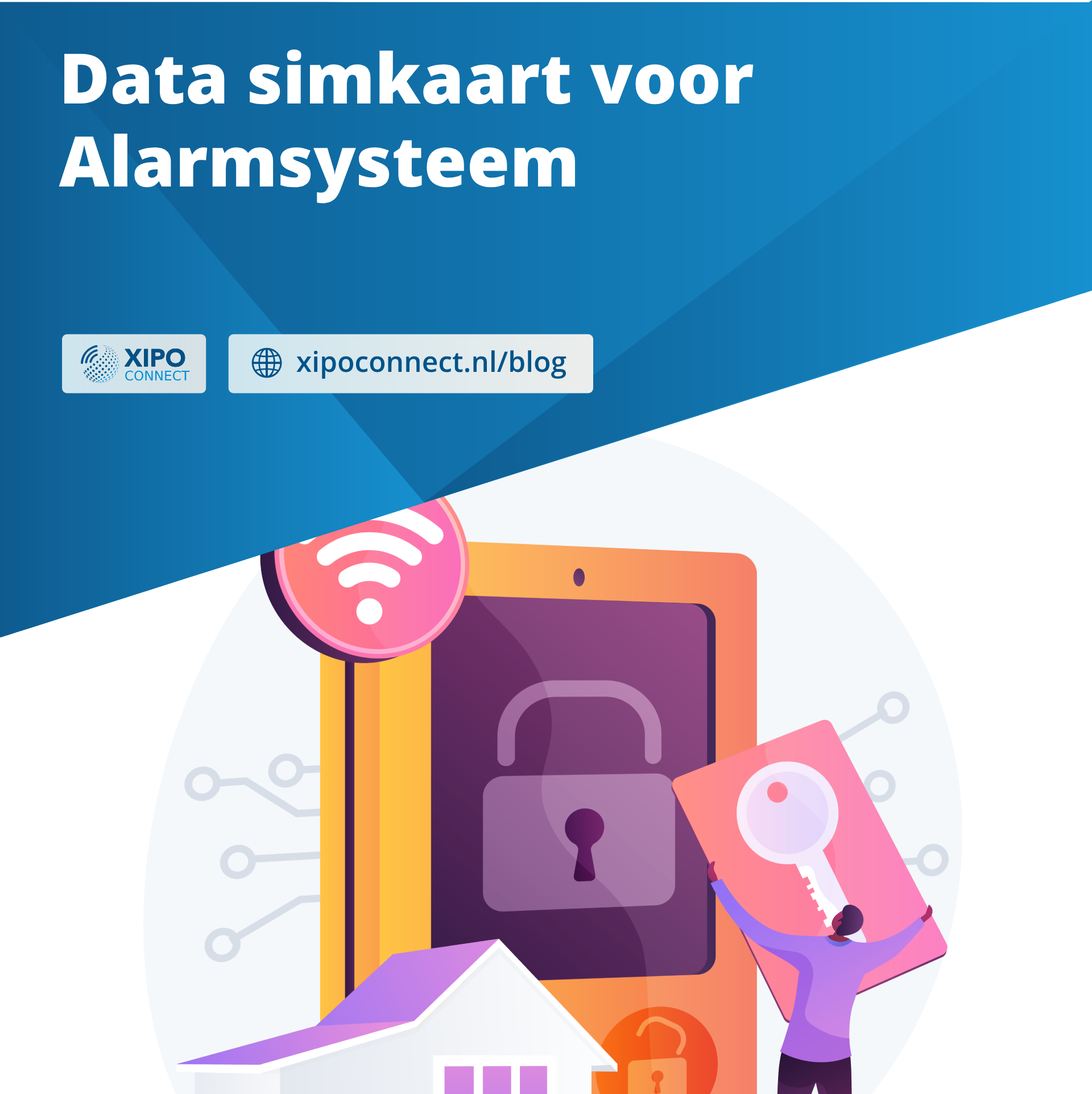 Data Simkaart voor Alarmsysteem