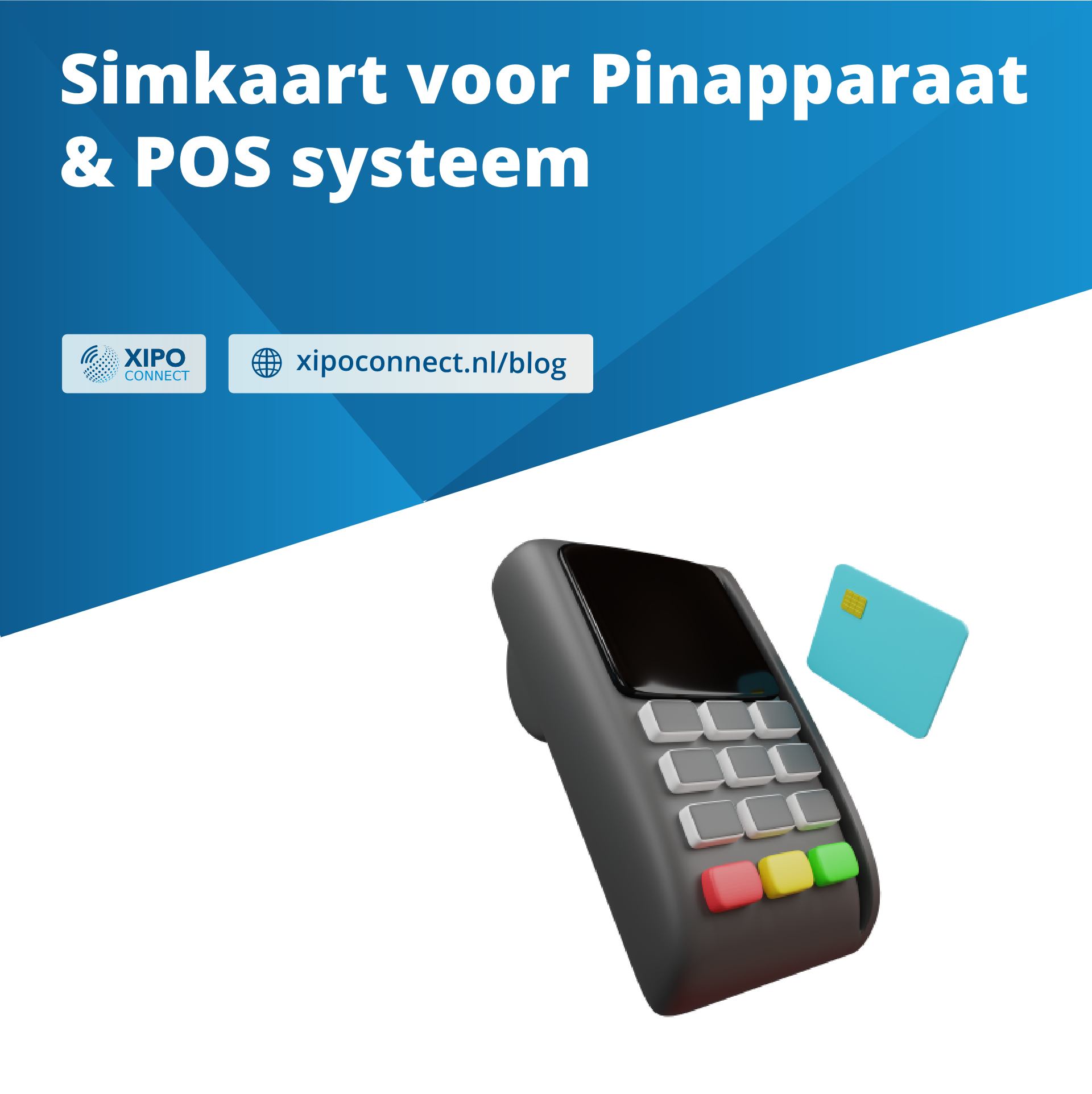 Simkaart voor Pinapparaat & POS systeem