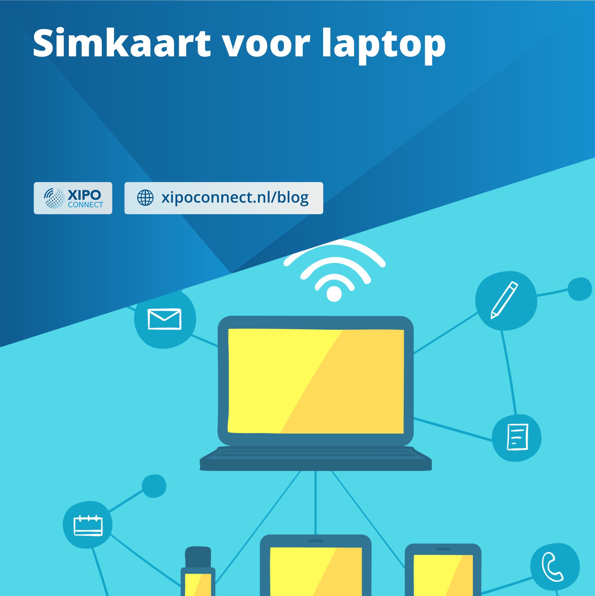 Simkaart voor laptop