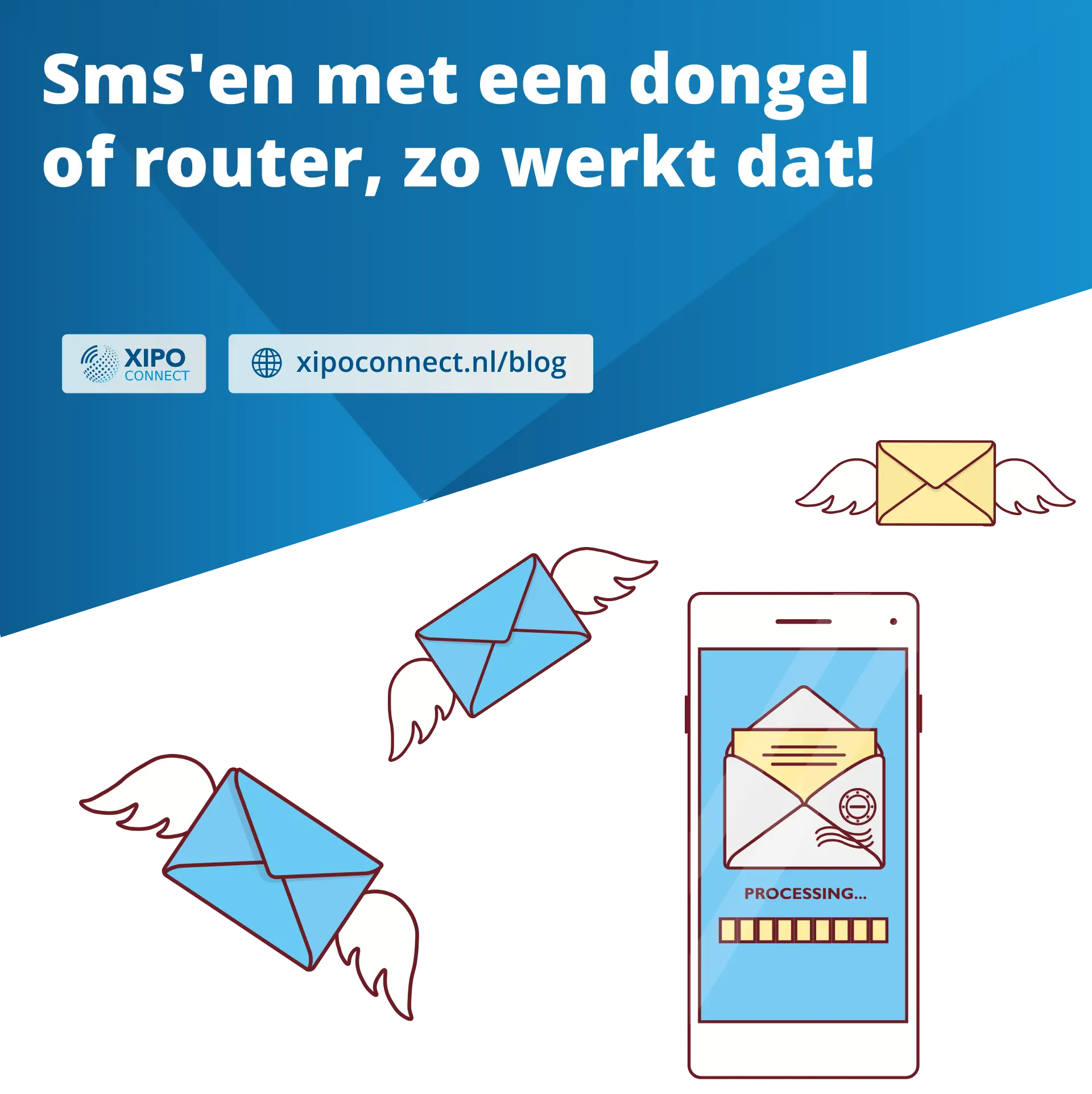 Sms’en met een dongel of router, zo werkt dat!