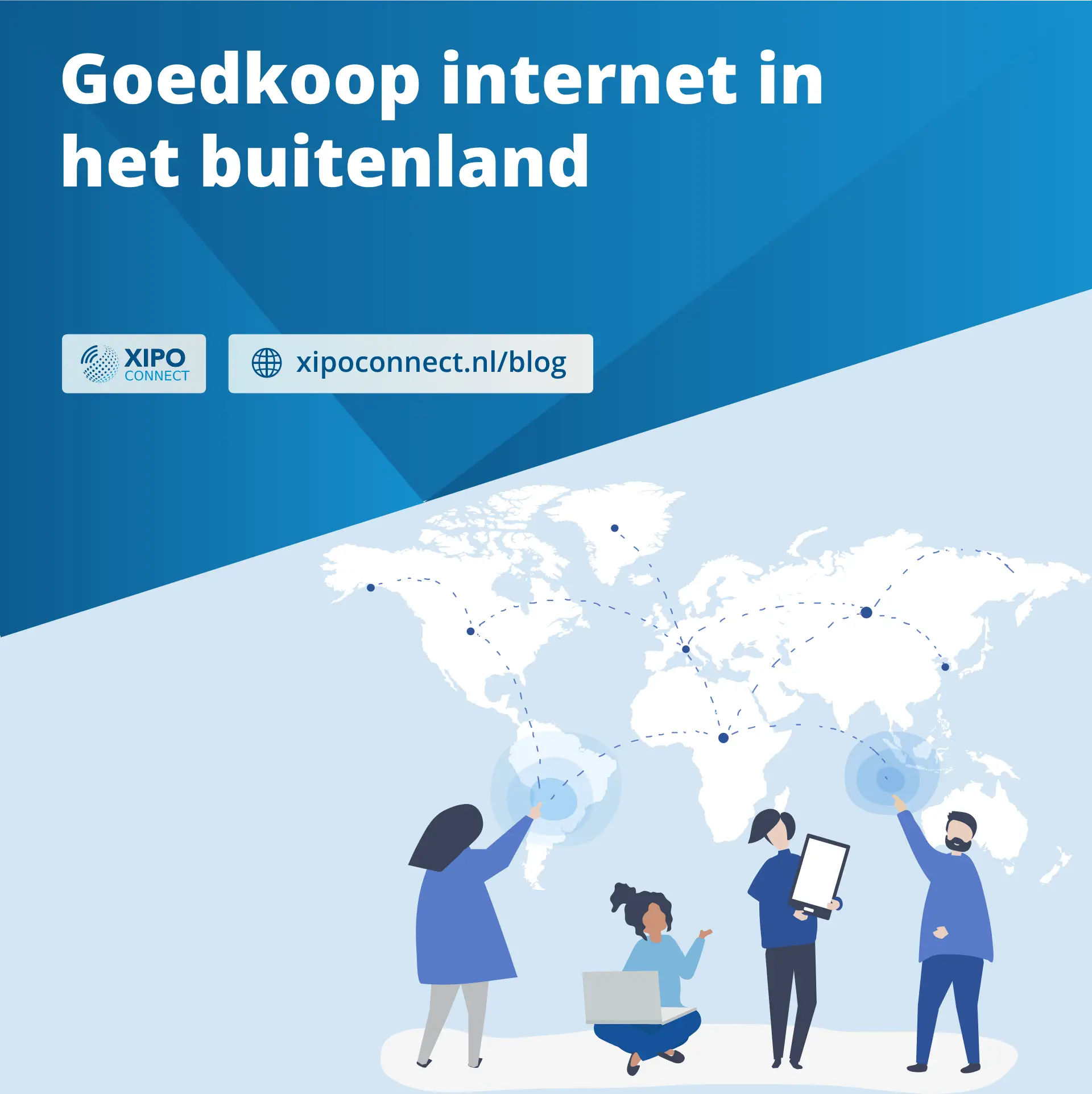 Goedkoop internet in het buitenland