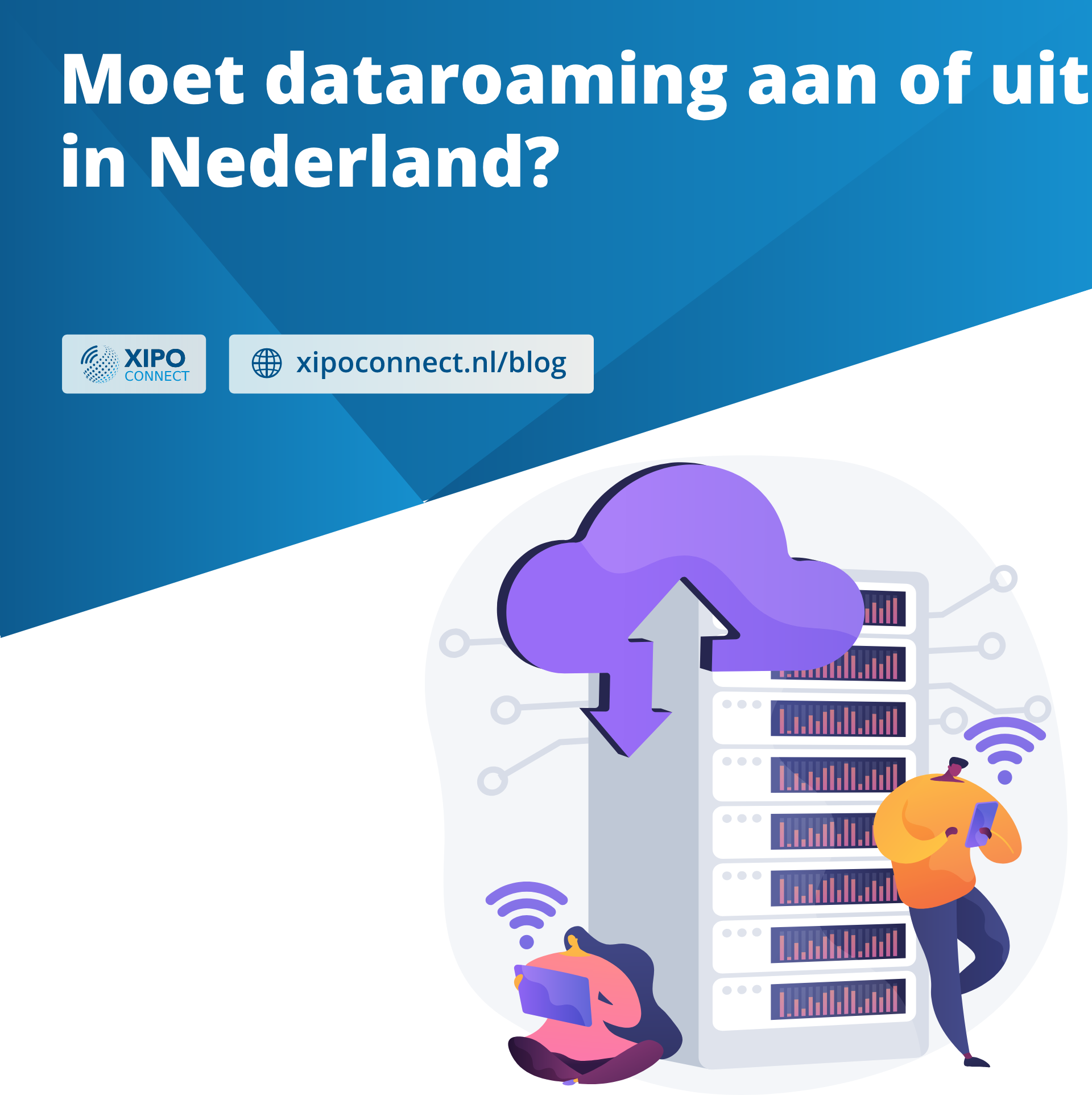 Moet dataroaming aan of uit in Nederland?