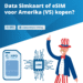 Data Simkaart of eSIM voor Amerika