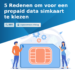 5 redenen prepaid data simkaart kiezen